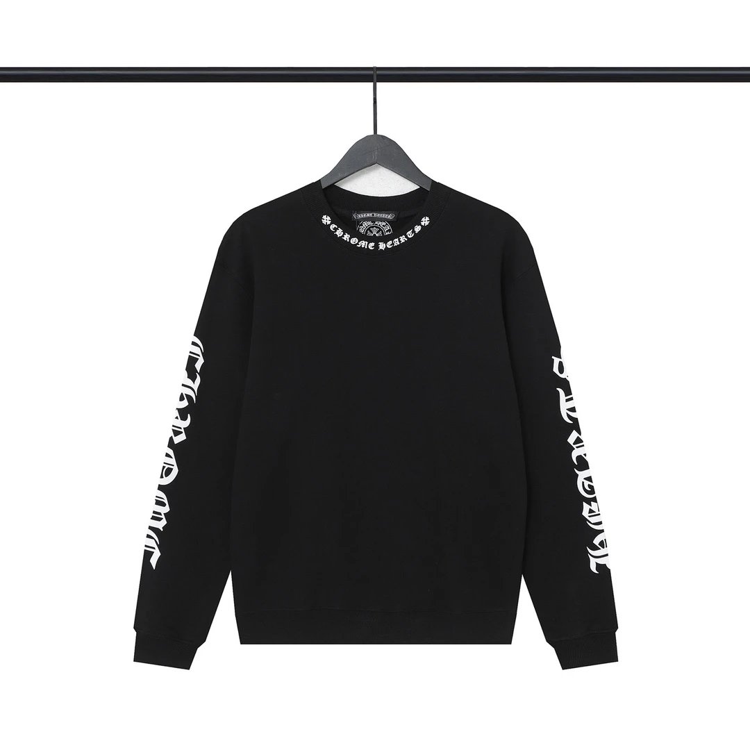 Chrome Hearts Cross Logo Long Sleeve Sweatshirt White Sweater - 20