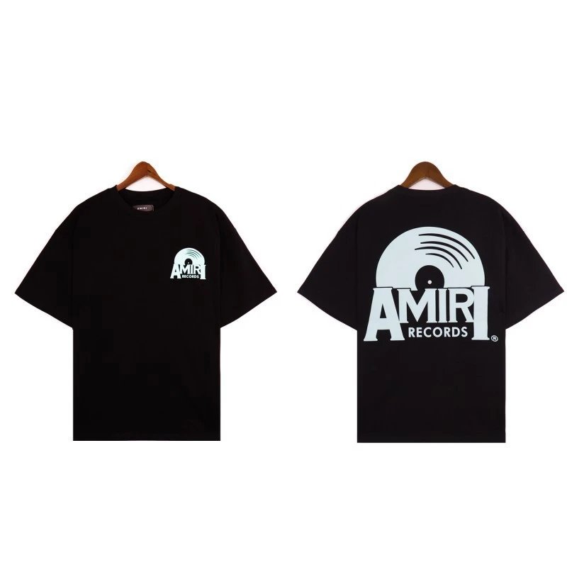 Amiri Bandana Print Black T-Shirt - 12