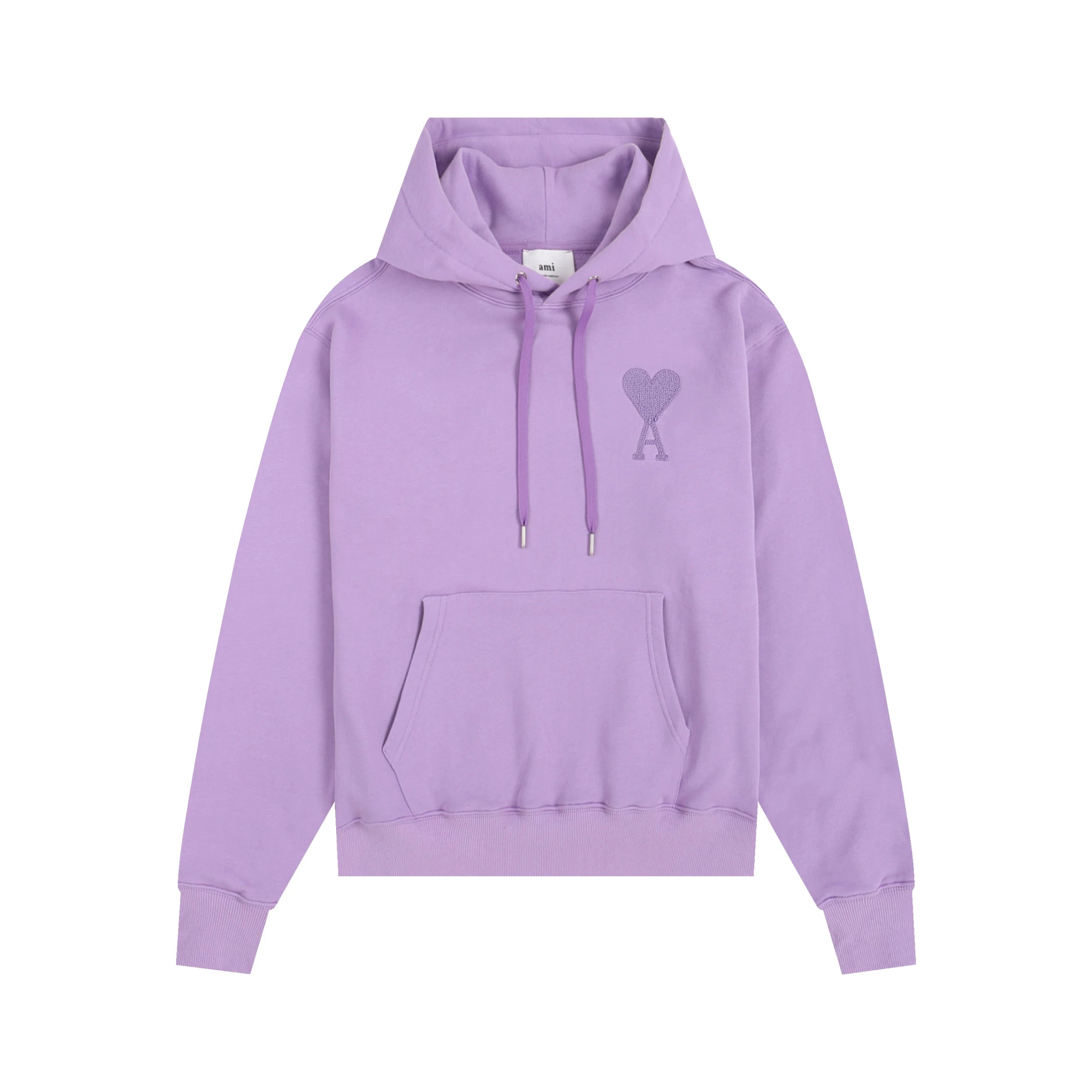 AMI Paris College Hoodie Gray - 19