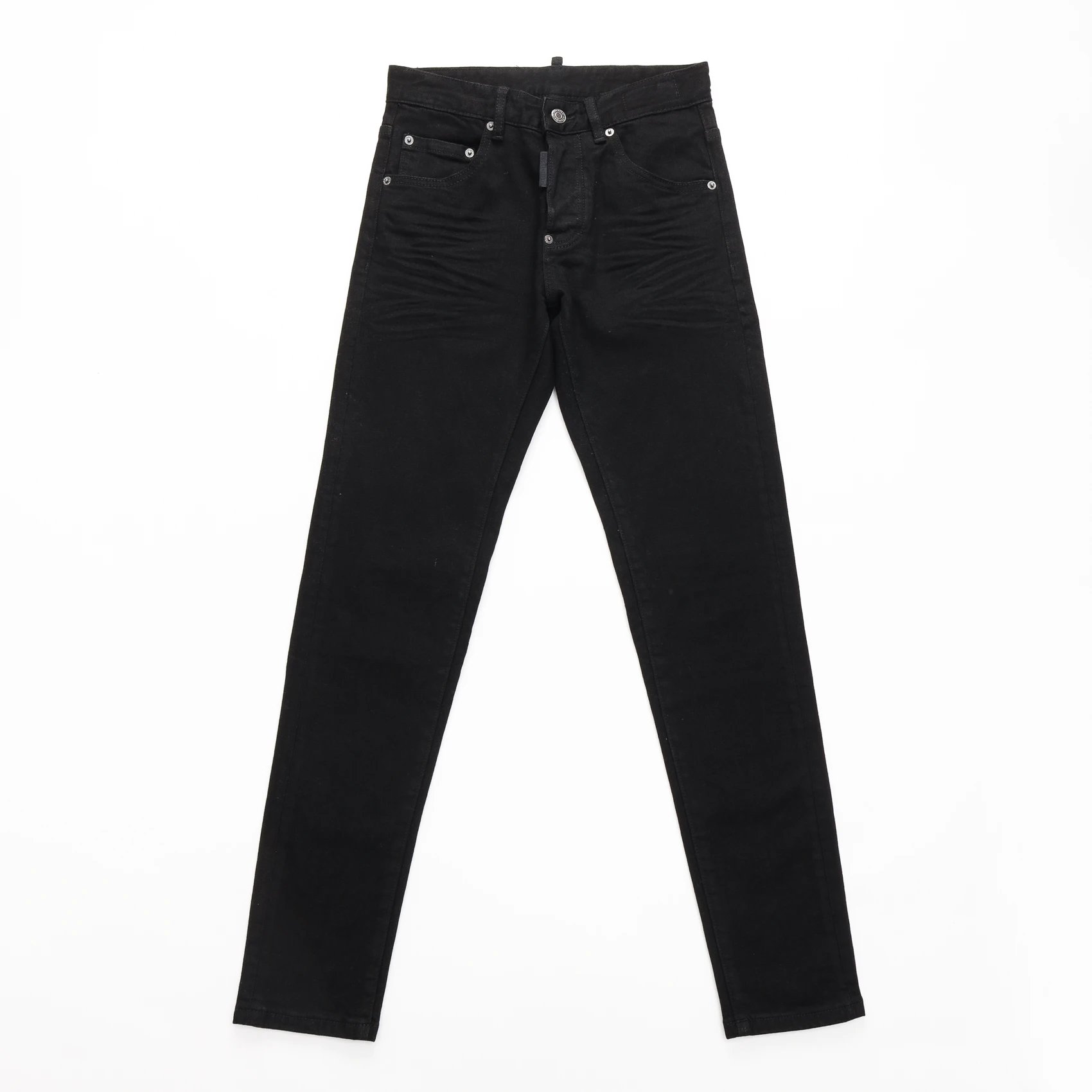 Dsquared2 Distressed Paint-Splatter Slim Fit Jeans Blue - 4