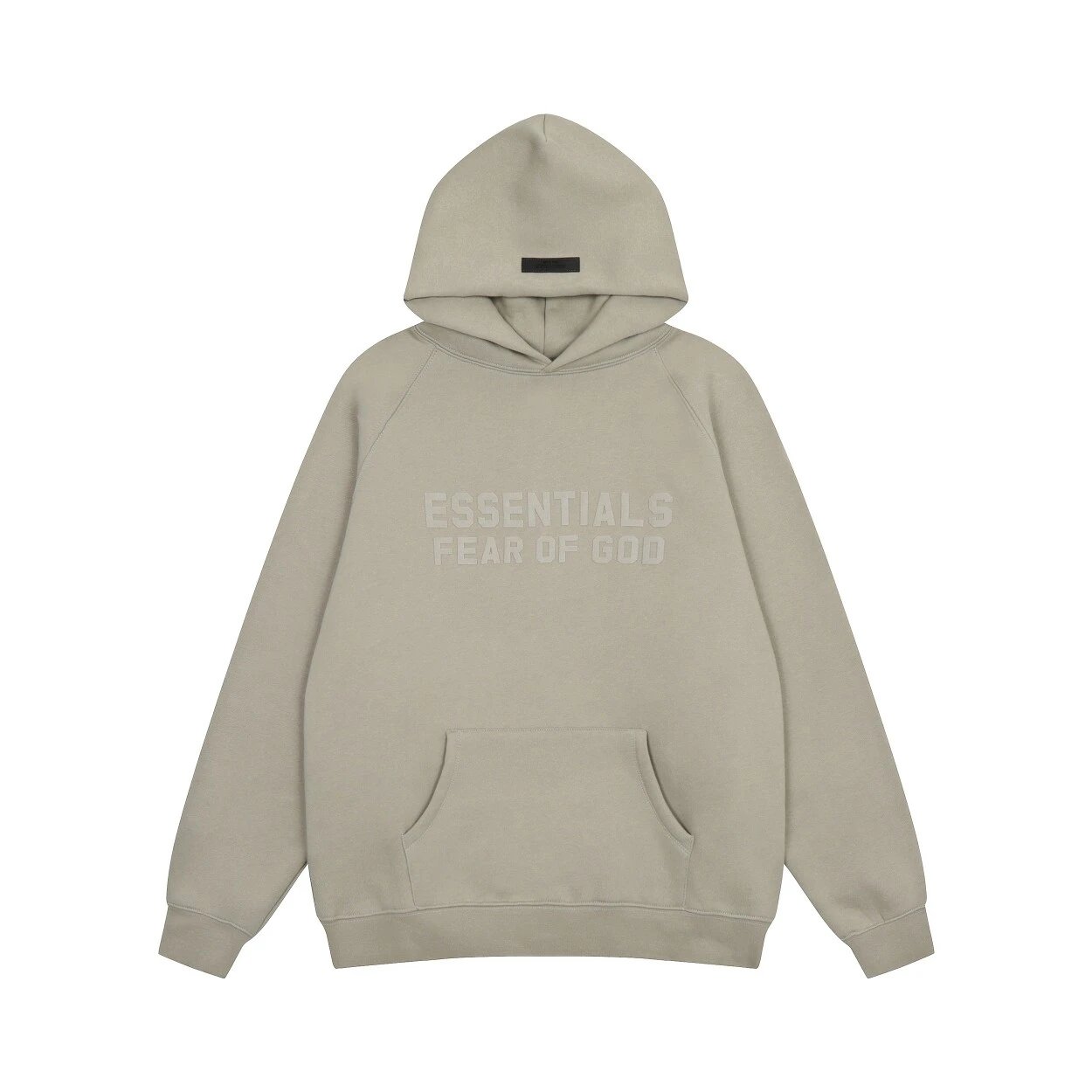 Design Floral Print Back Graphic Hoodie Black - 15