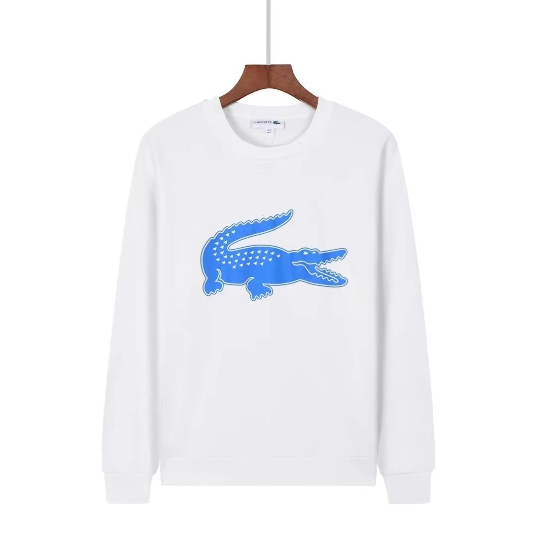 Lacoste Classic Crewneck Sweatshirt Gray Sweater - 21