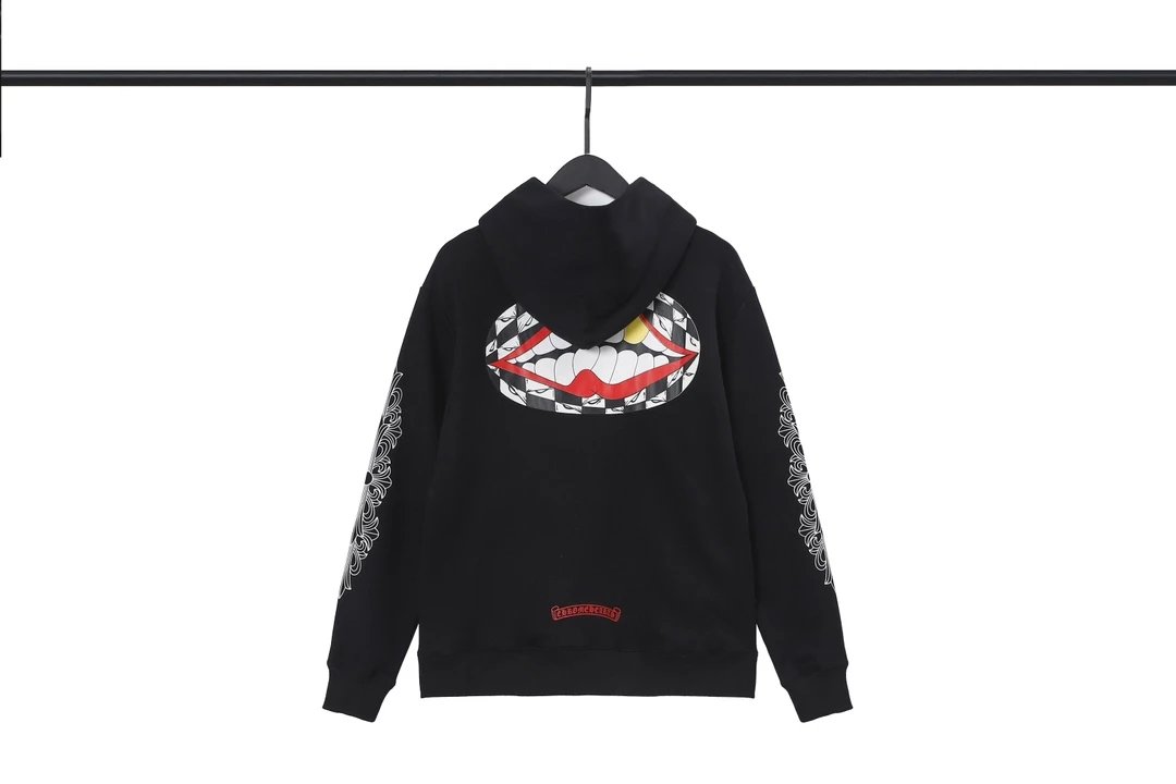 Chrome Hearts Link Orange Hoodie - 19