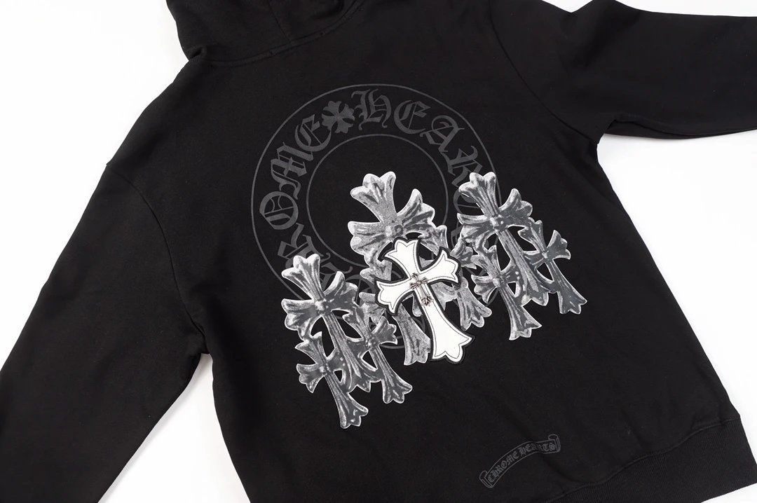 Chrome Hearts Link Orange Hoodie - 10