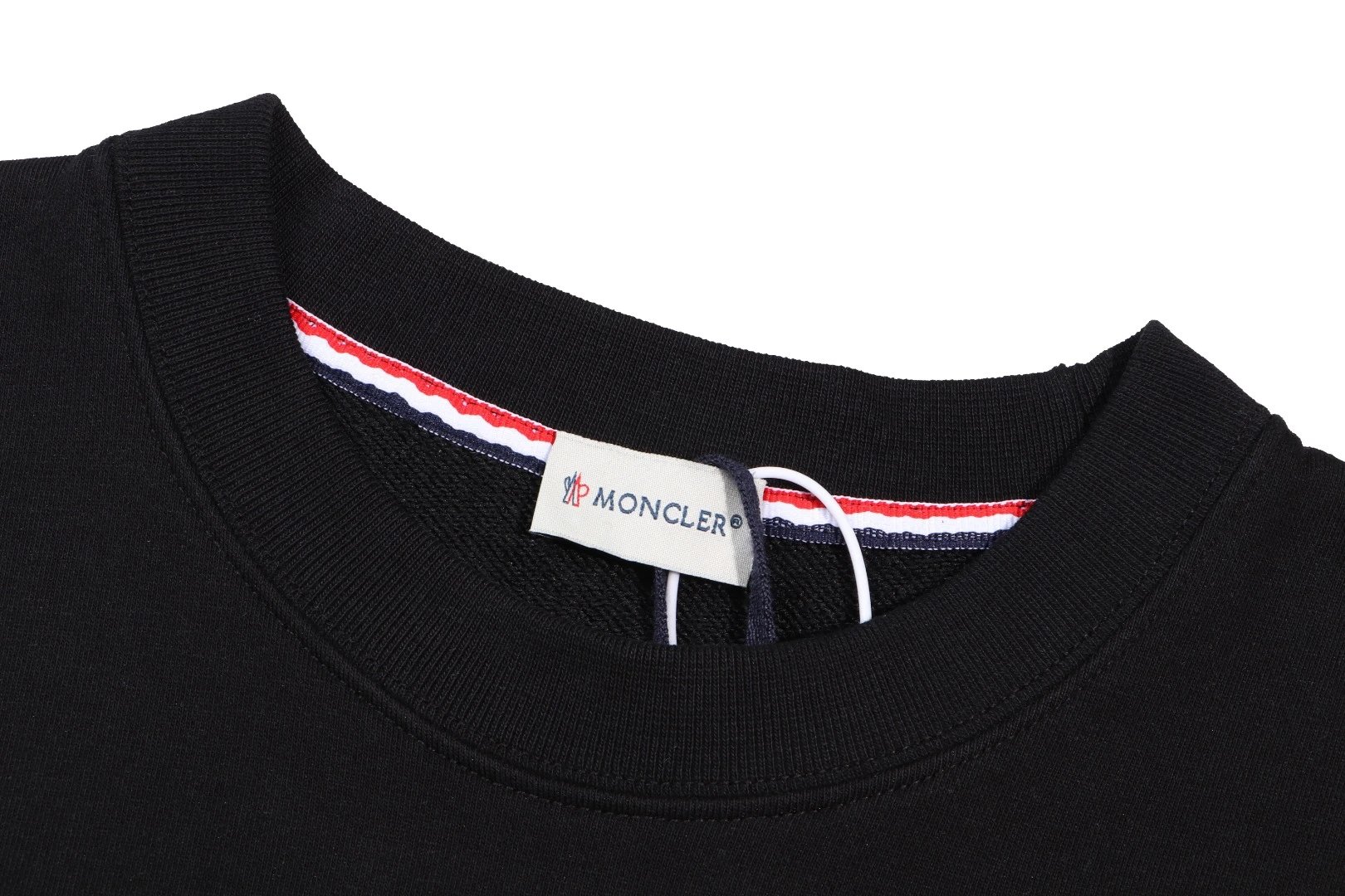 Moncler Logo Print White Hoodie - 3