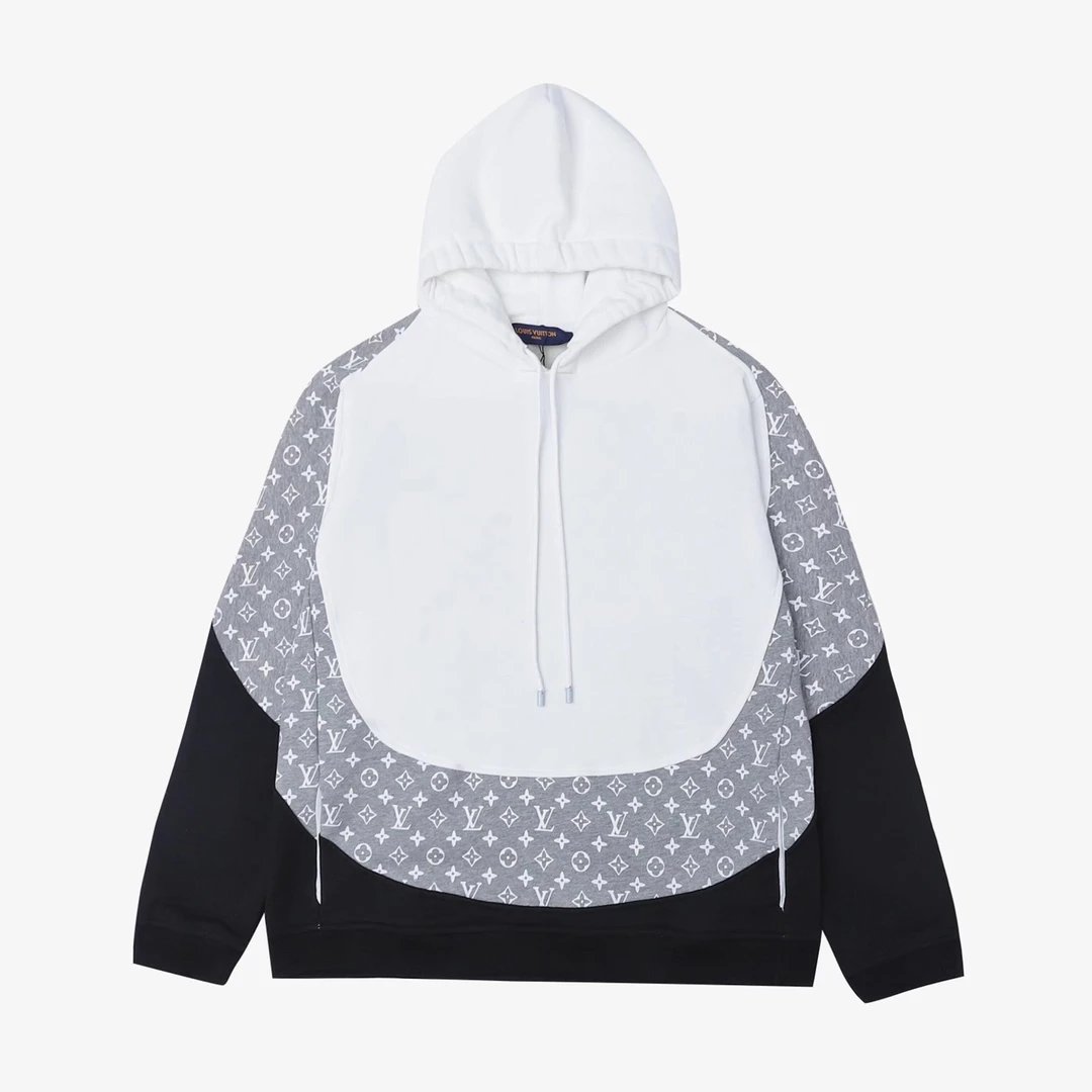 Louis Vuitton Monogram Embroidered Hoodie Navy - 27