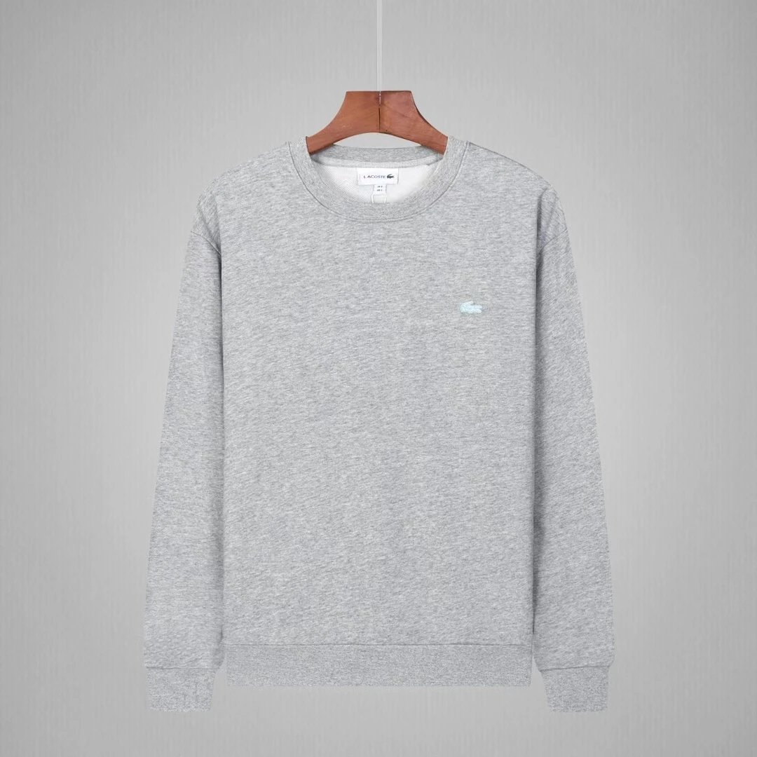 Lacoste Classic Crewneck Sweatshirt Gray Sweater - 20