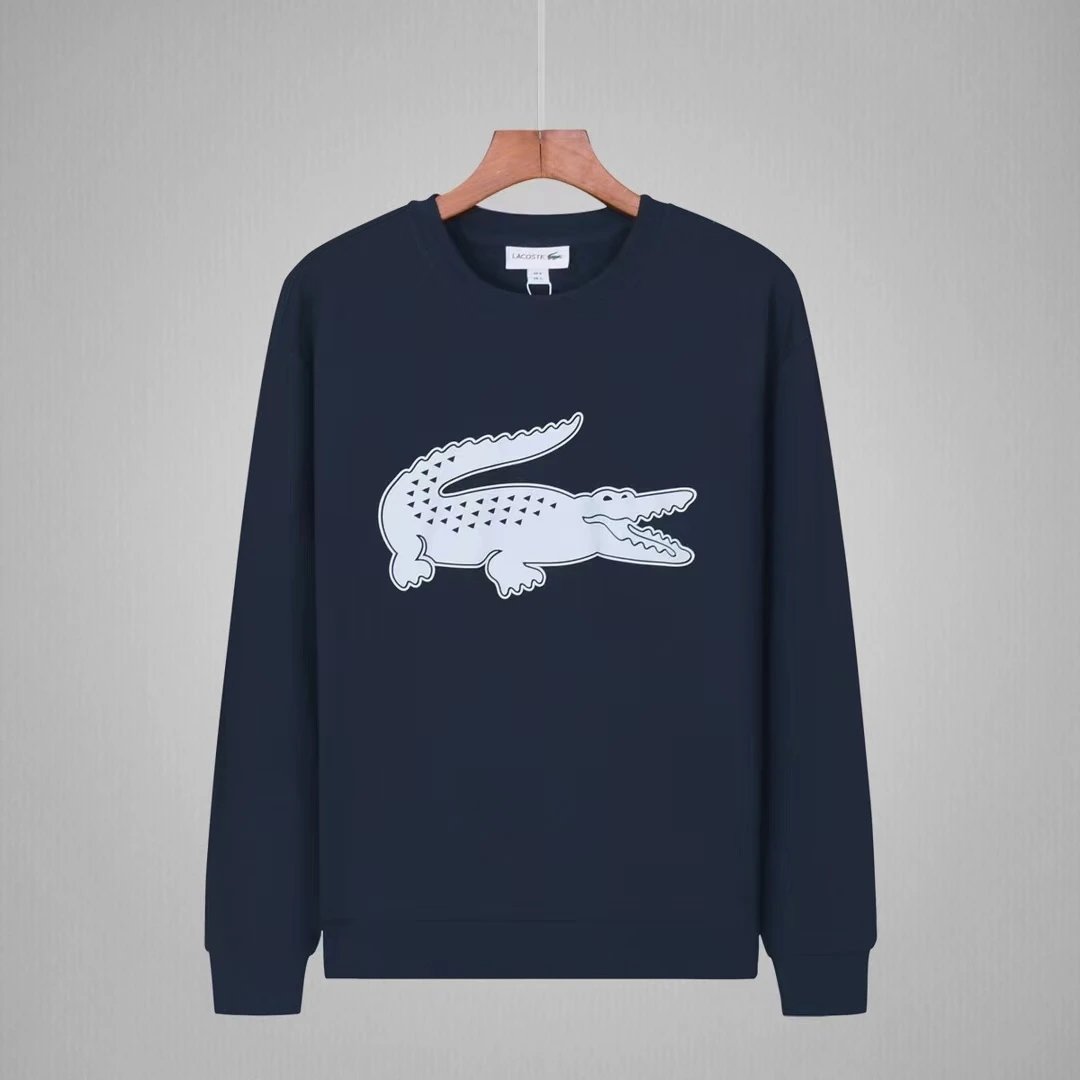 Lacoste Classic Crewneck Sweatshirt Gray Sweater - 22