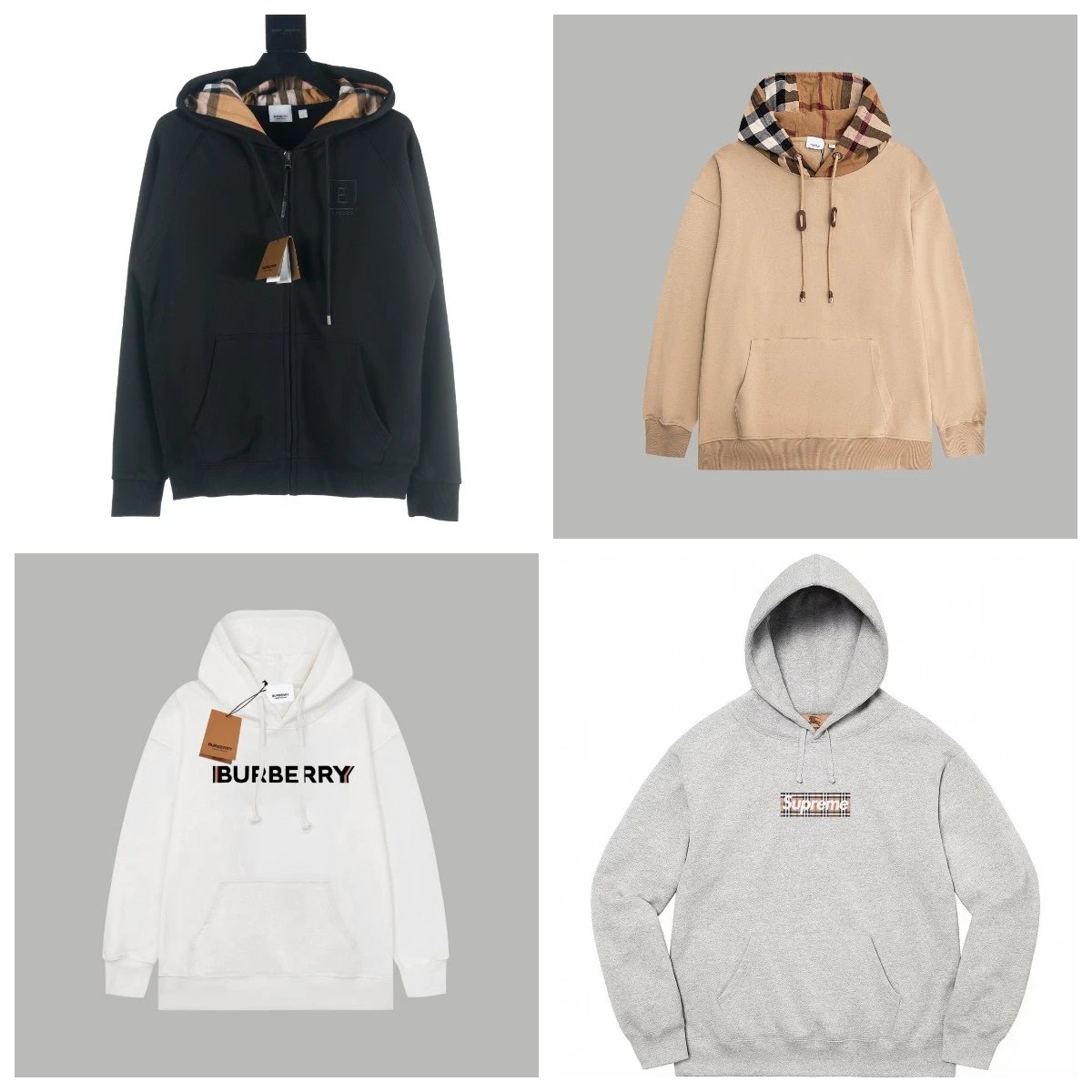 Burberry Hoodies [3 styles]