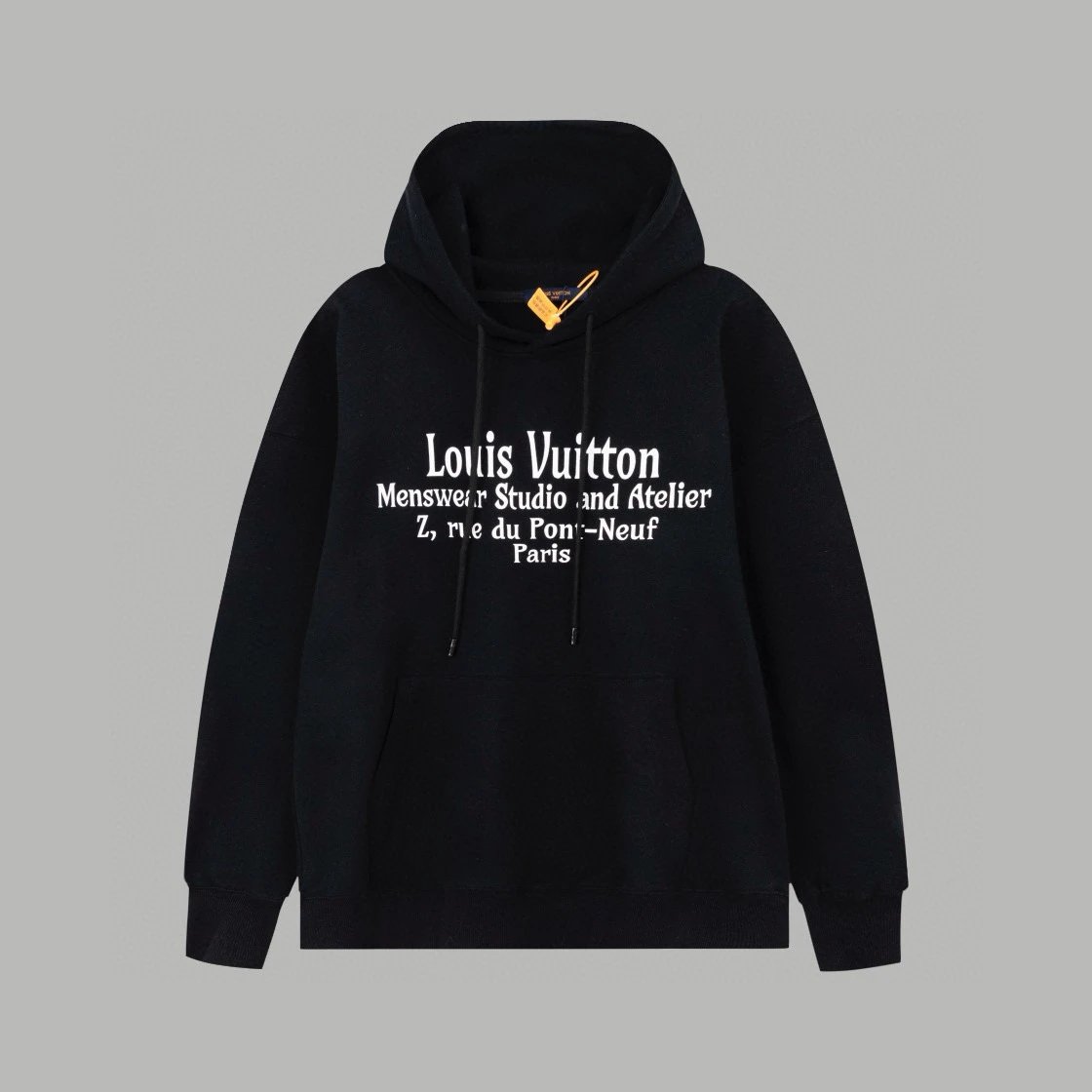 Louis Vuitton Menswear Studio and Atelier Hoodie Black - 13
