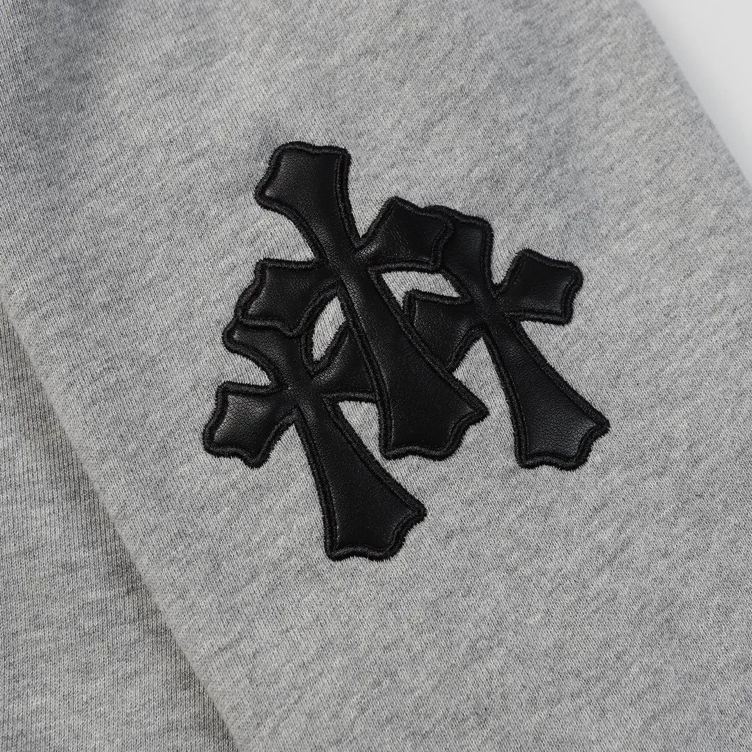 Chrome Hearts Cross Logo Long Sleeve Sweatshirt White Sweater - 7