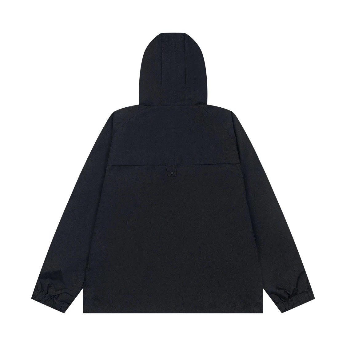 Burberry Logo-Embroidered Windbreaker Black Jacket Outerwear.windbreaker - 5