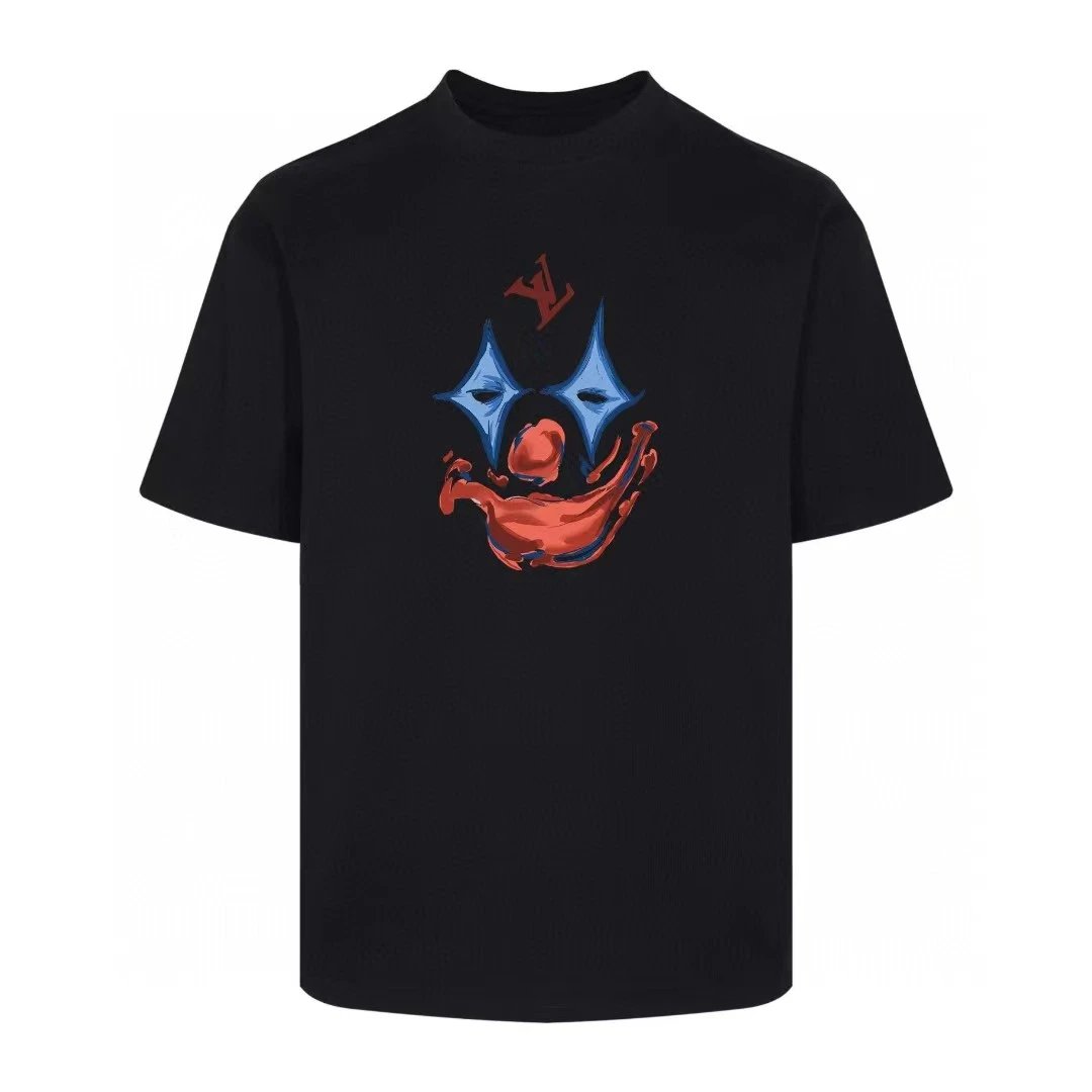 Louis Vuitton Graffiti LV Monogram T-Shirt Black - 28