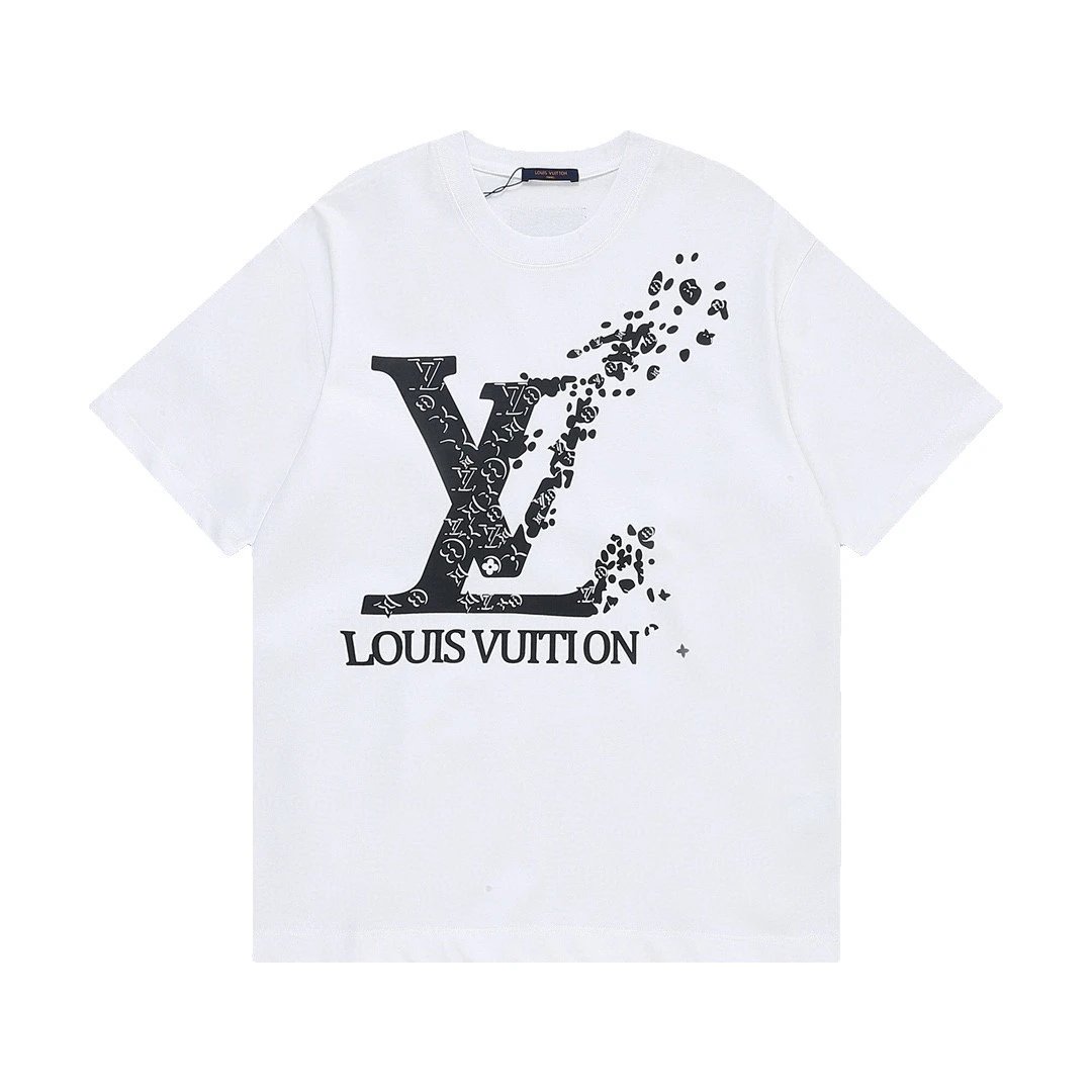 Louis Vuitton Graffiti LV Monogram T-Shirt Black - 29