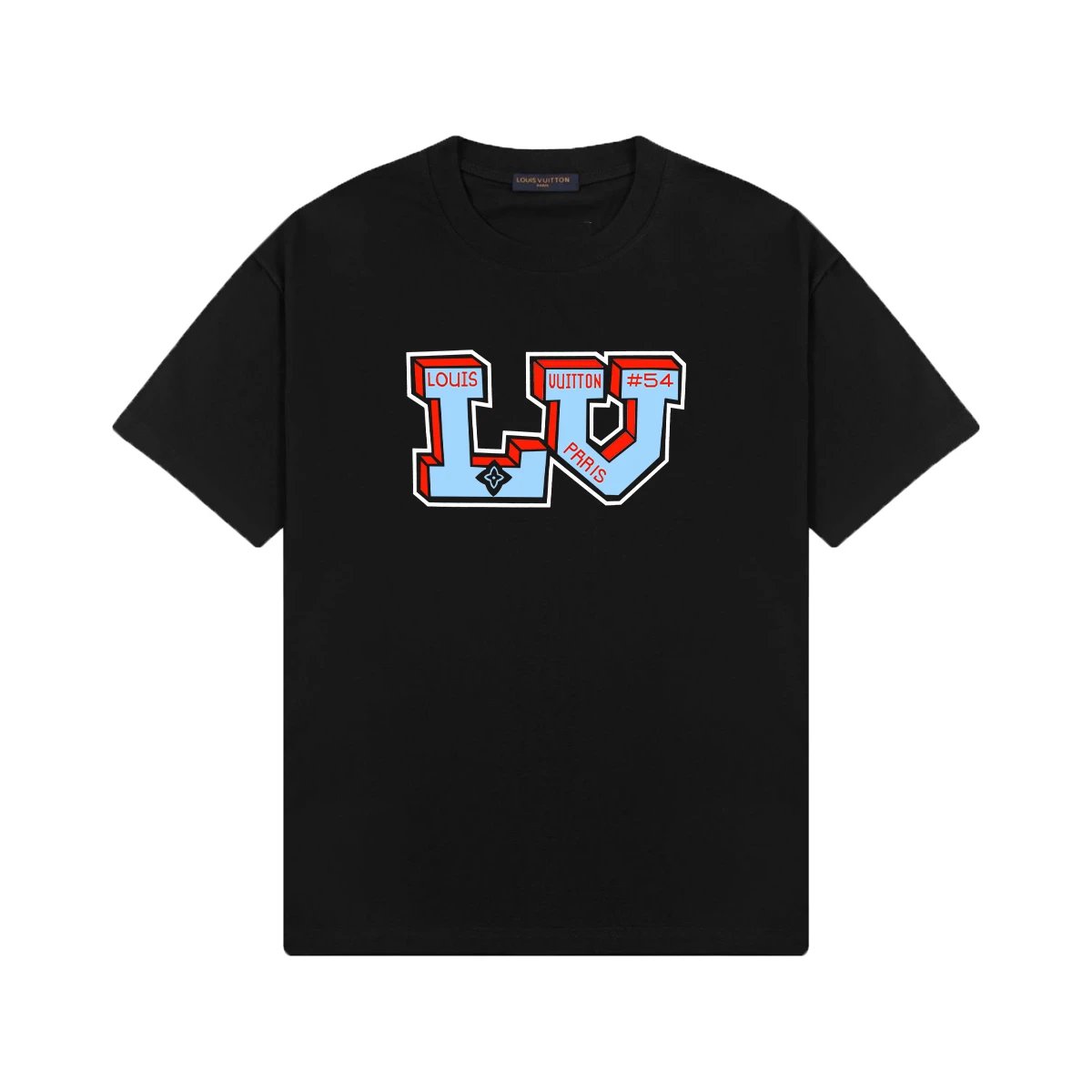 Louis Vuitton Graffiti LV Monogram T-Shirt Black - 40