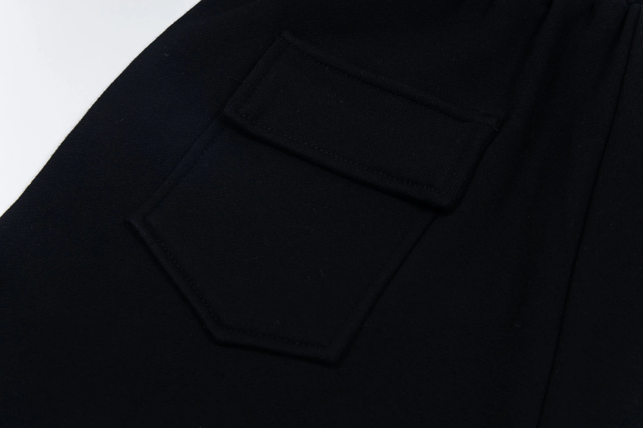 Rhude Embroidered Drawstring Shorts Black - 12