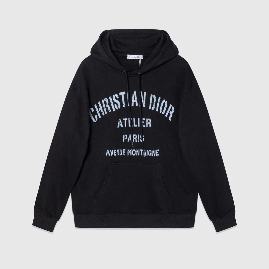 Dior Flower Logo Hoodie Navy - 18