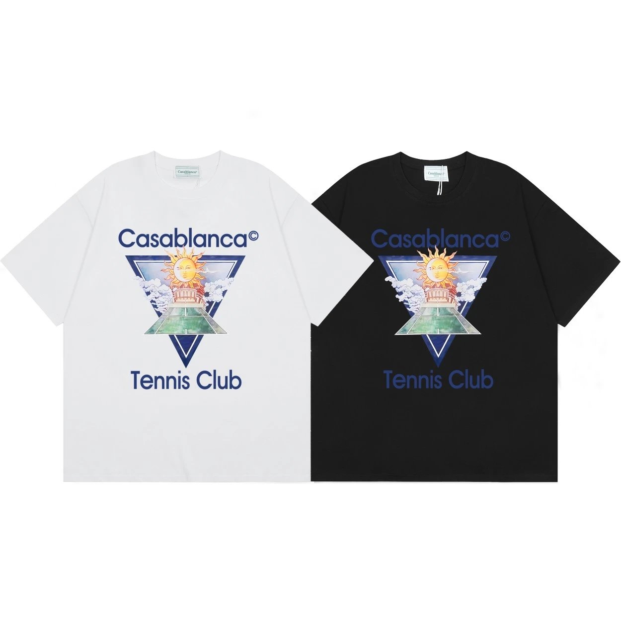 Blanca Casa Print White T-Shirt - 4