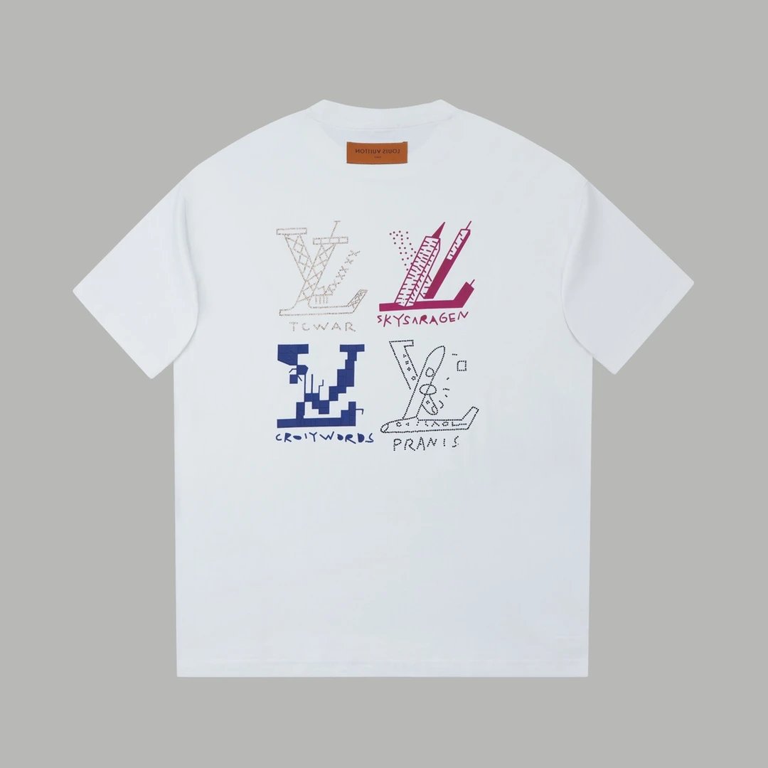 Louis Vuitton Graffiti LV Monogram T-Shirt Black - 15