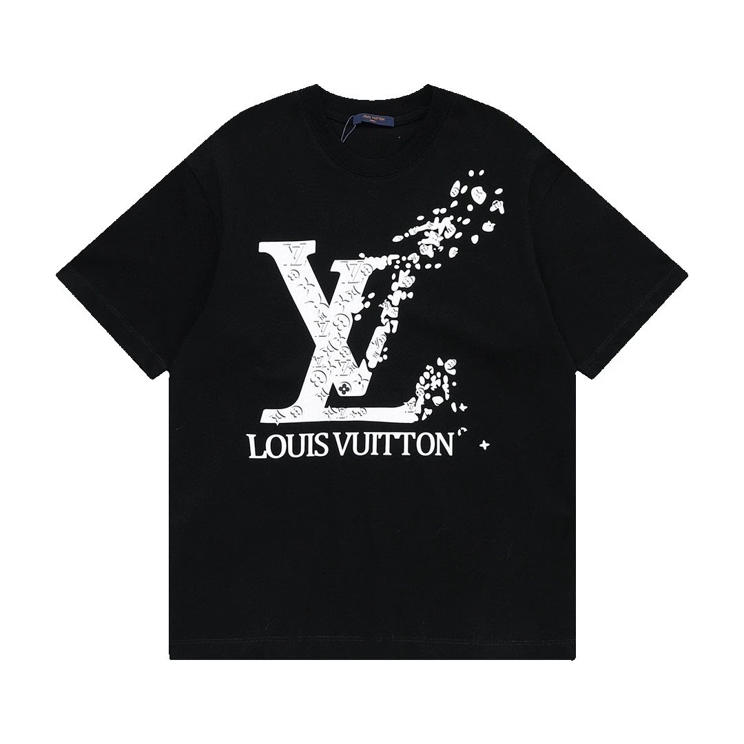 Louis Vuitton Graffiti LV Monogram T-Shirt Black - 30