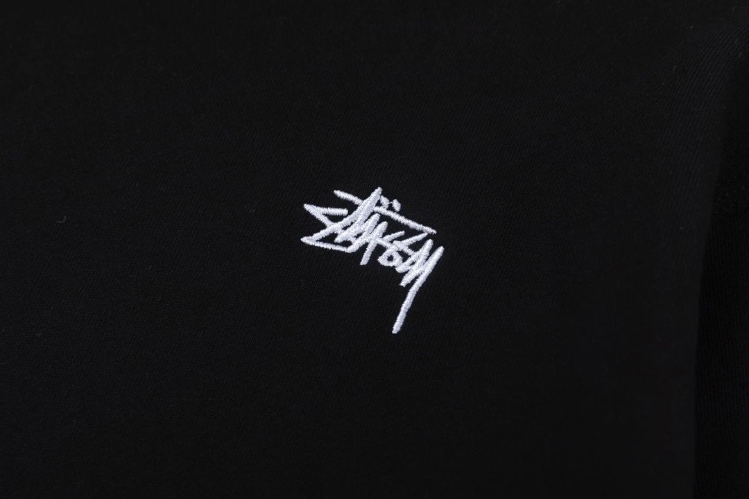 Stussy Classic Logo Hoodie Gray - 6