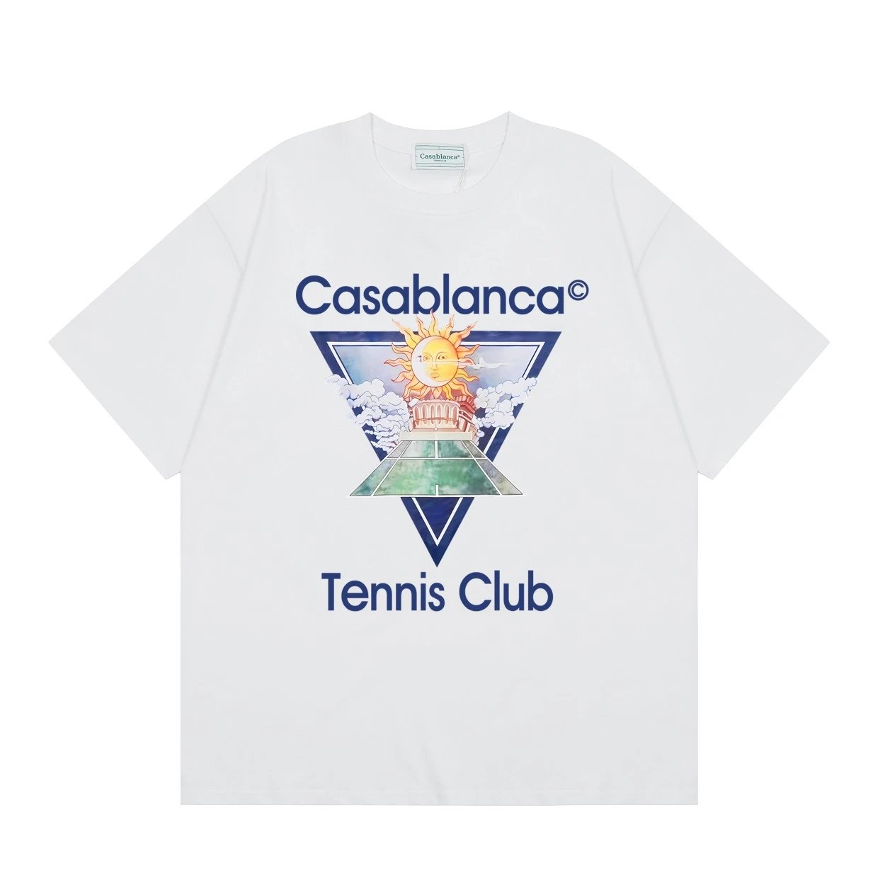 Blanca Casa Print White T-Shirt - 5