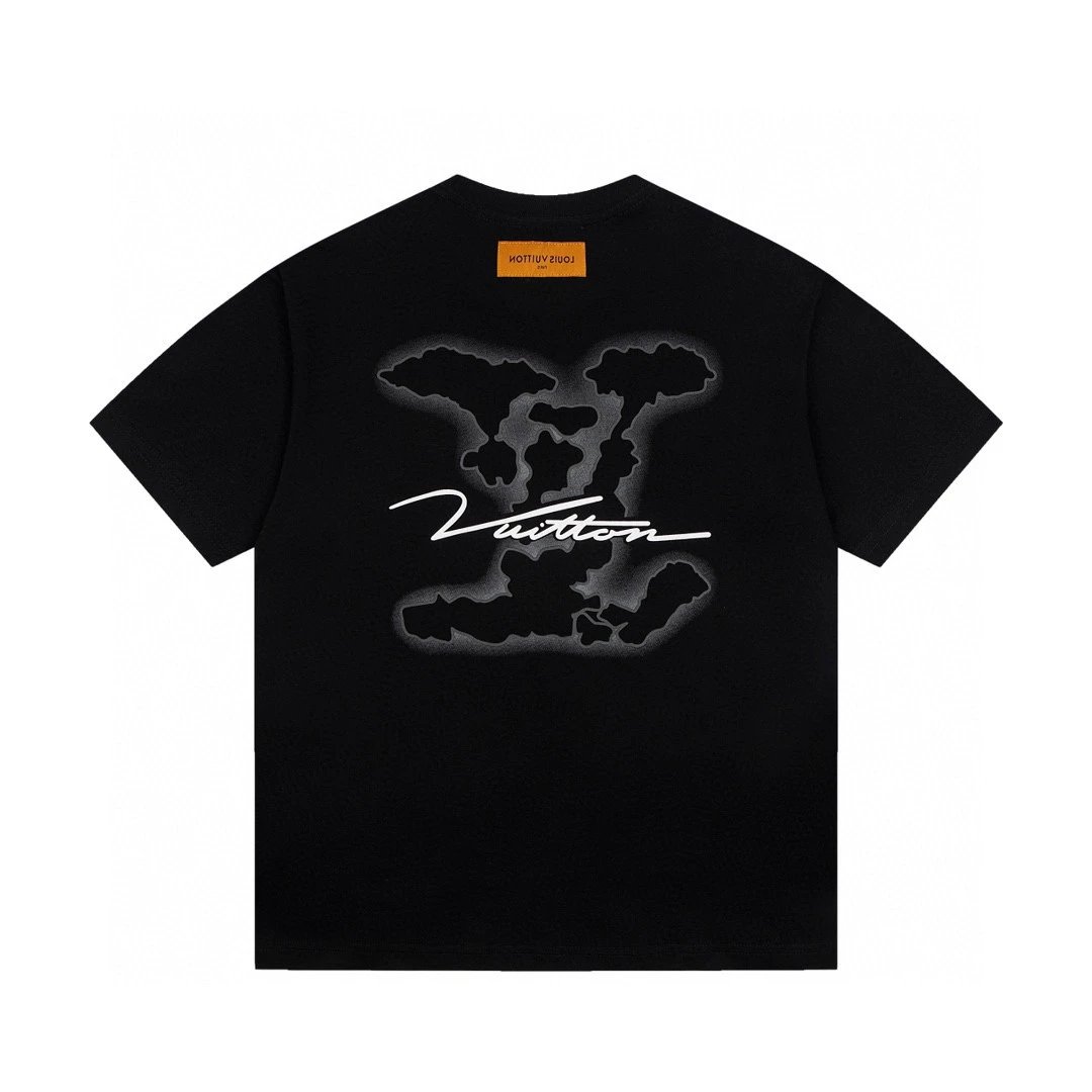 Louis Vuitton Graffiti LV Monogram T-Shirt Black - 33
