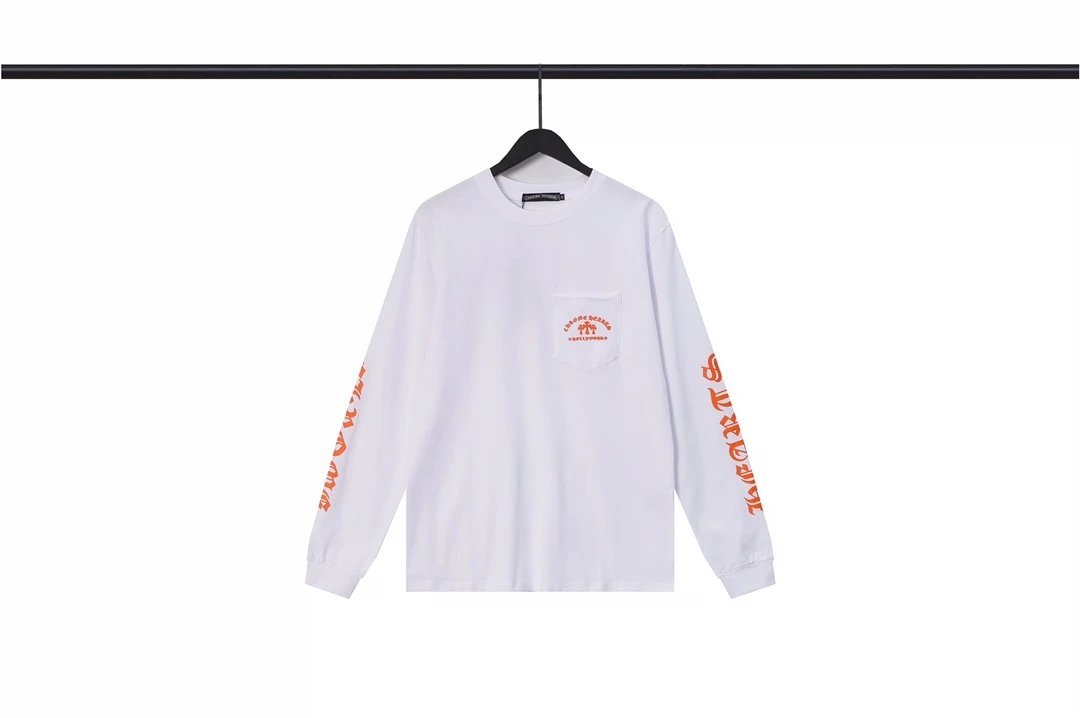 Philipp Plein Raglan Long Sleeve T-Shirt Red and White - 25