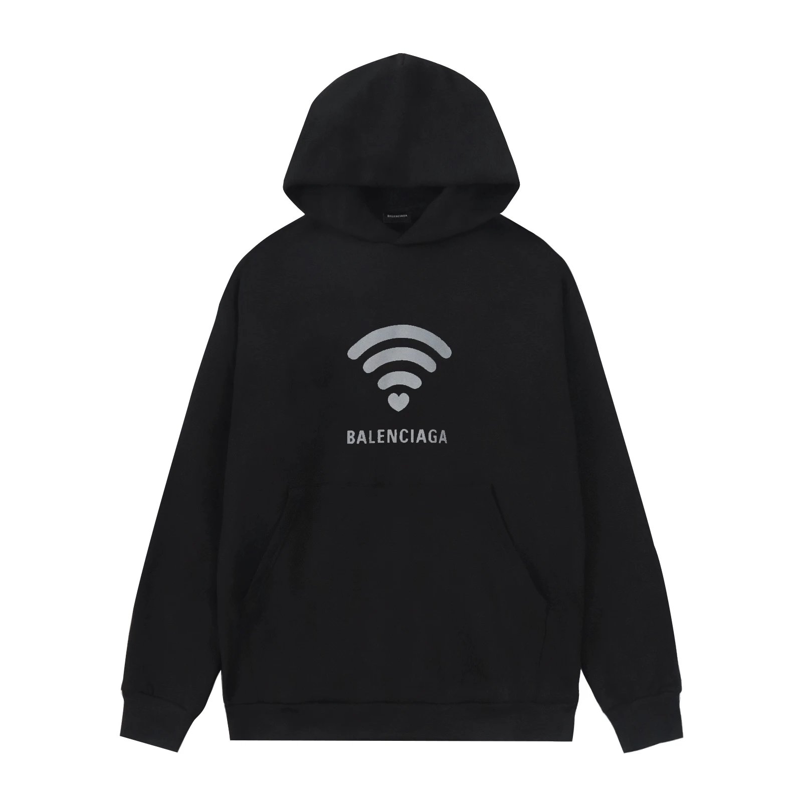 Balenciaga Arch Logo Hoodie Black - 9