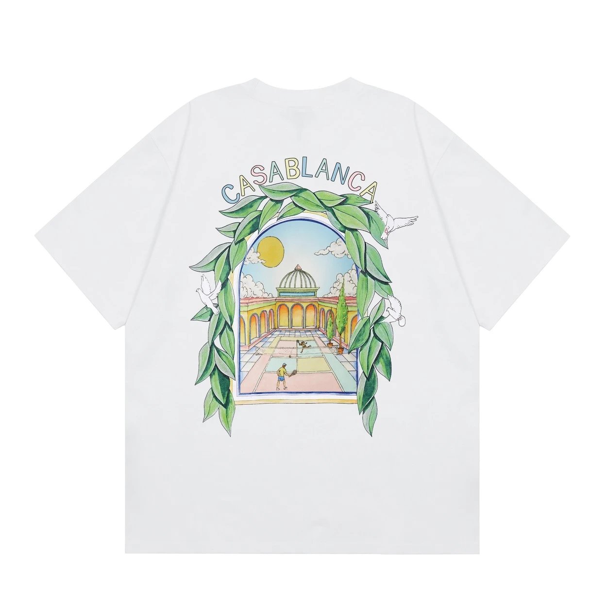 Casablanca Racing Internationale Black T-Shirt - 8