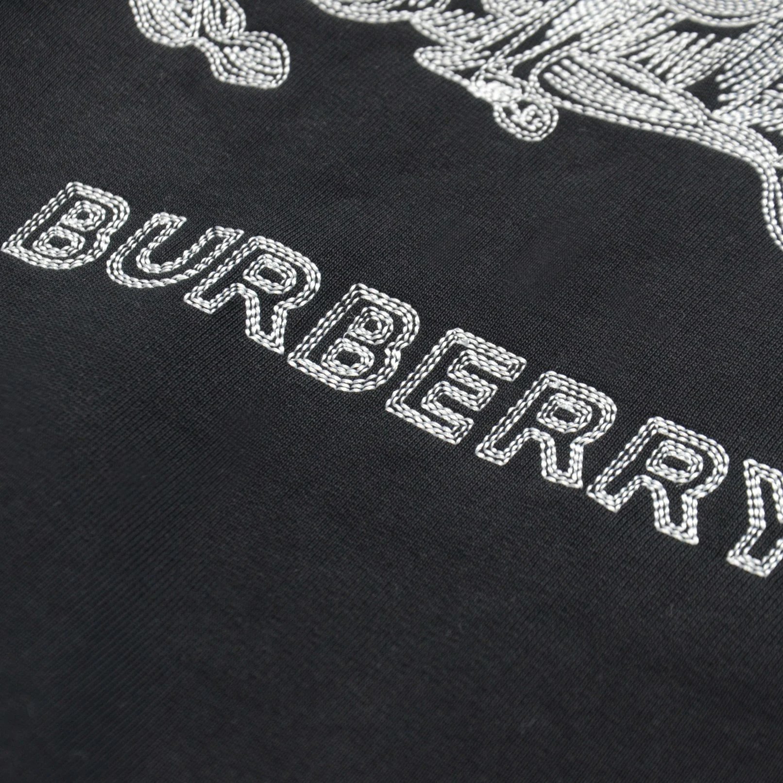 Burberry Monogram Hoodie Black - 16