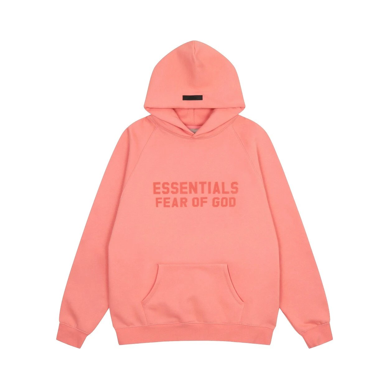 Design Floral Print Back Graphic Hoodie Black - 13