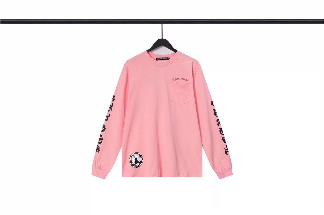 Philipp Plein Raglan Long Sleeve T-Shirt Red and White - 24