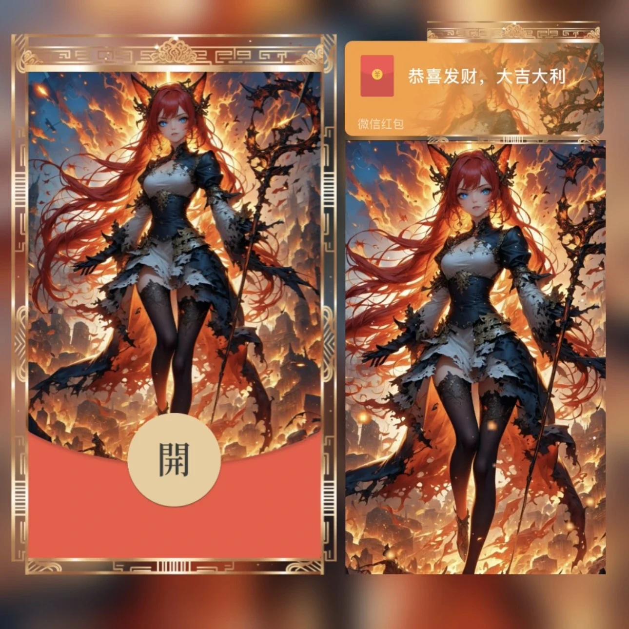【卡密兑换】微信红包封面『美少女战士』官方卡密丨端内兑换丨24小时自助提卡！