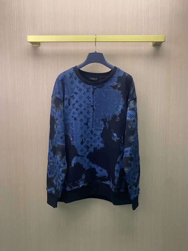 Louis Vuitton Knitwear Crewneck monogram knit sweater product detail image 26