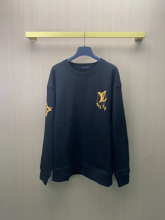 Louis Vuitton Knitwear Crewneck monogram knit sweater product detail image 22