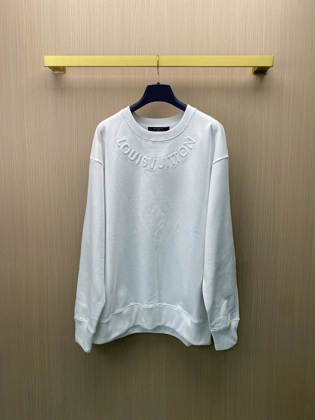 Louis Vuitton Knitwear Crewneck monogram knit sweater product detail image 15