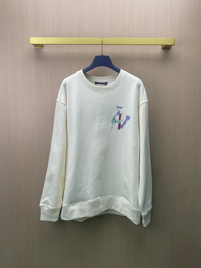 Louis Vuitton Knitwear Crewneck monogram knit sweater product detail image 13
