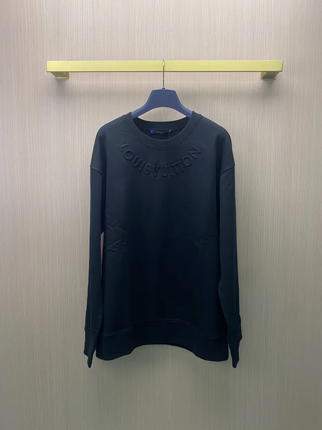 Louis Vuitton Knitwear Crewneck monogram knit sweater product detail image 16