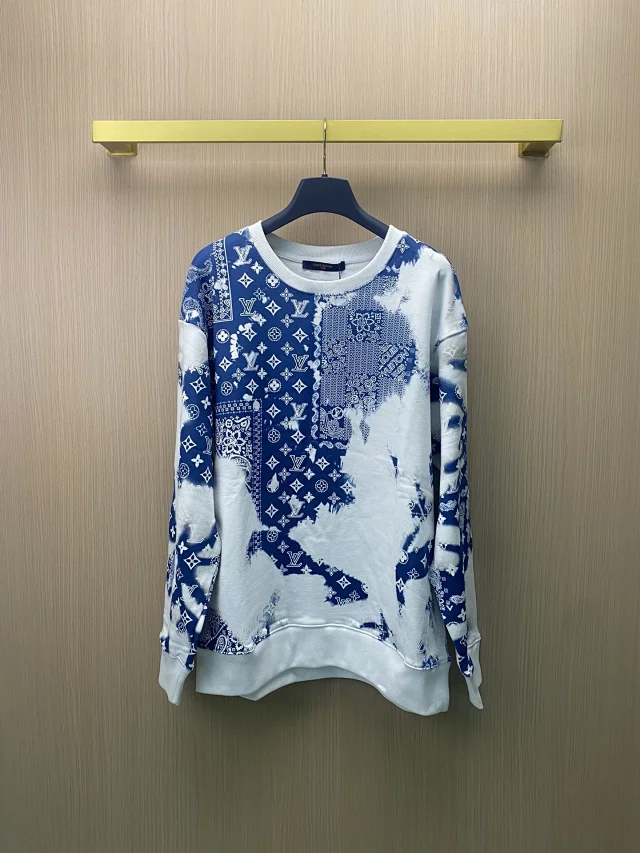 Louis Vuitton Knitwear Crewneck monogram knit sweater product detail image 25