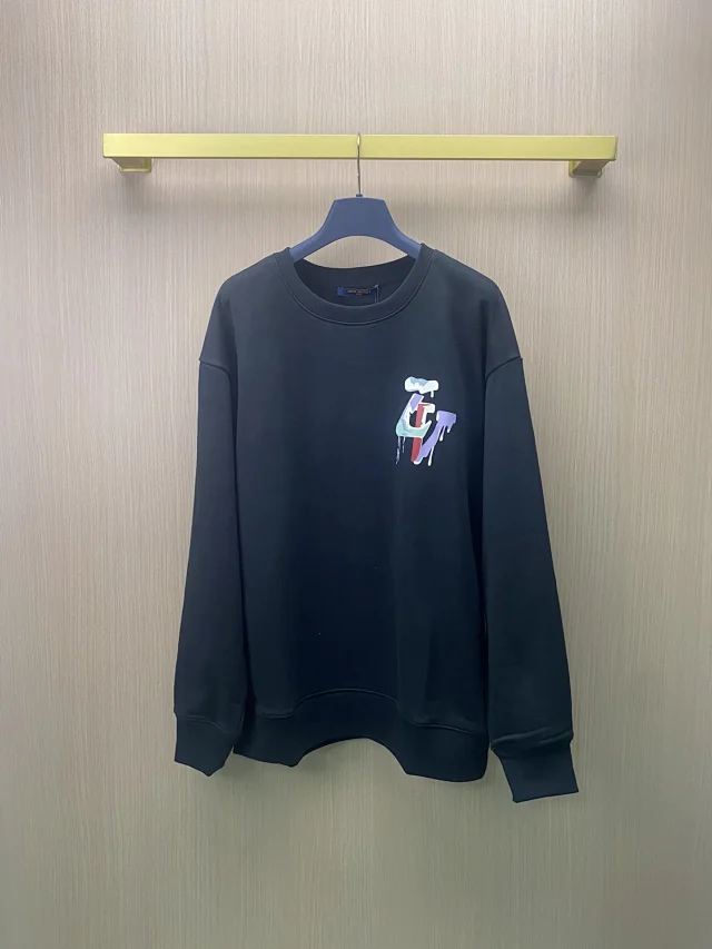 Louis Vuitton Knitwear Crewneck monogram knit sweater product detail image 14