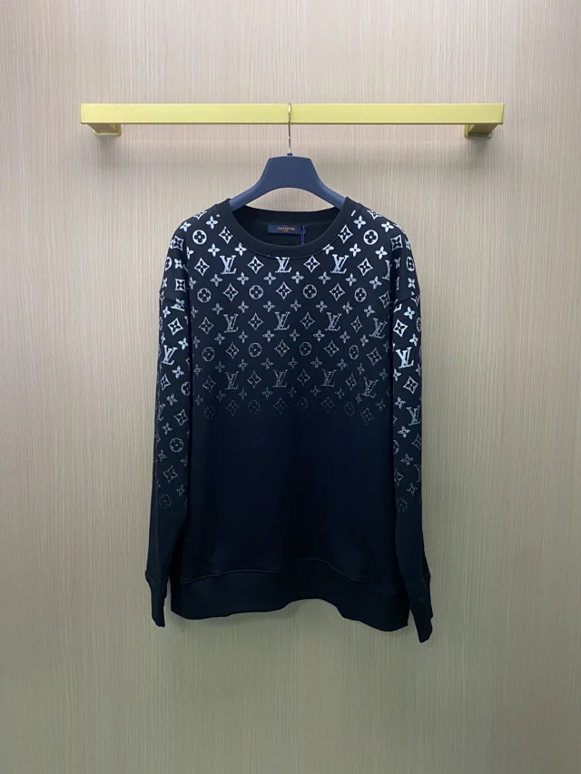 Louis Vuitton Knitwear Crewneck monogram knit sweater product detail image 20