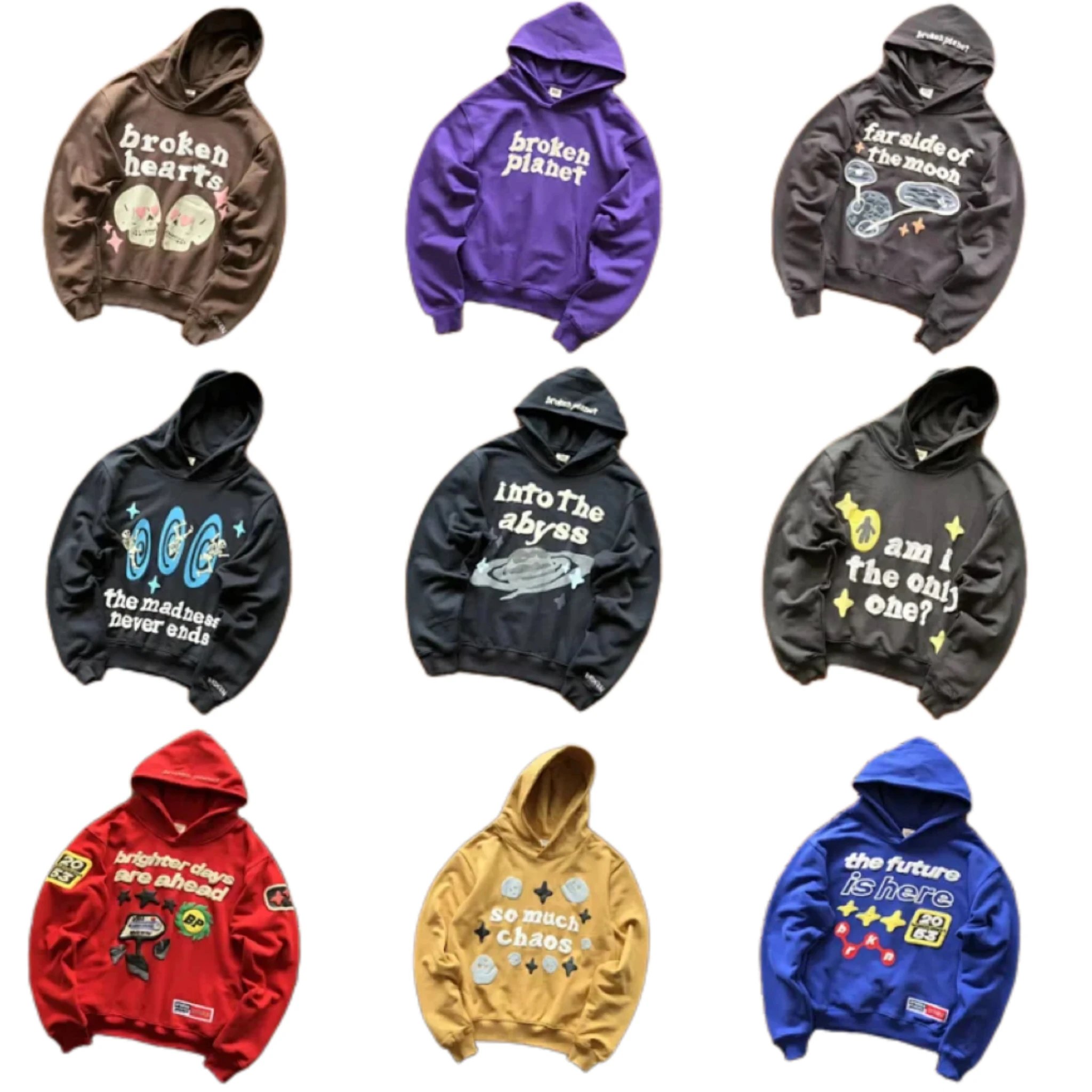 Broken Planet Hoodies Collection - Bold Designs & Comfortable Fit - 133601