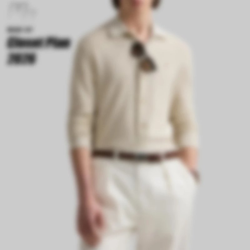 P479 Item ID 9004 RL Solid color lapel single breasted long sleeved shirt