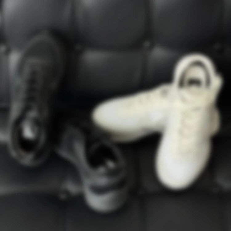 P699 Item ID 9020 CHANE1 Calfskin round toe lace up low cut casual shoes 35-45