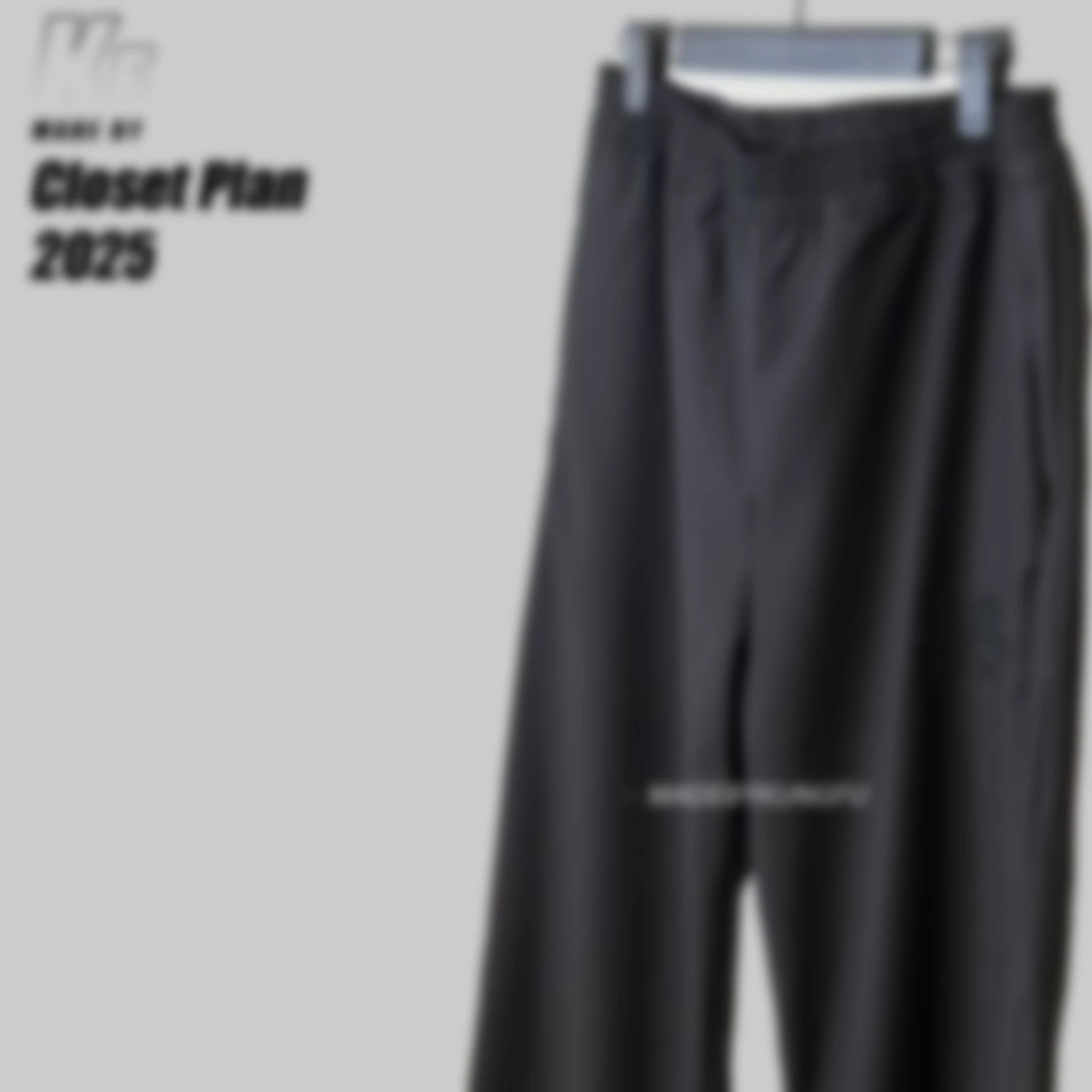 [virgin wool] Casual Pants