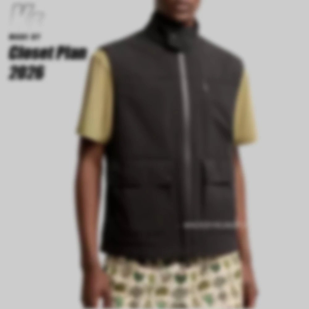 Mon Tactical Reflective Tape Zipper VEST
