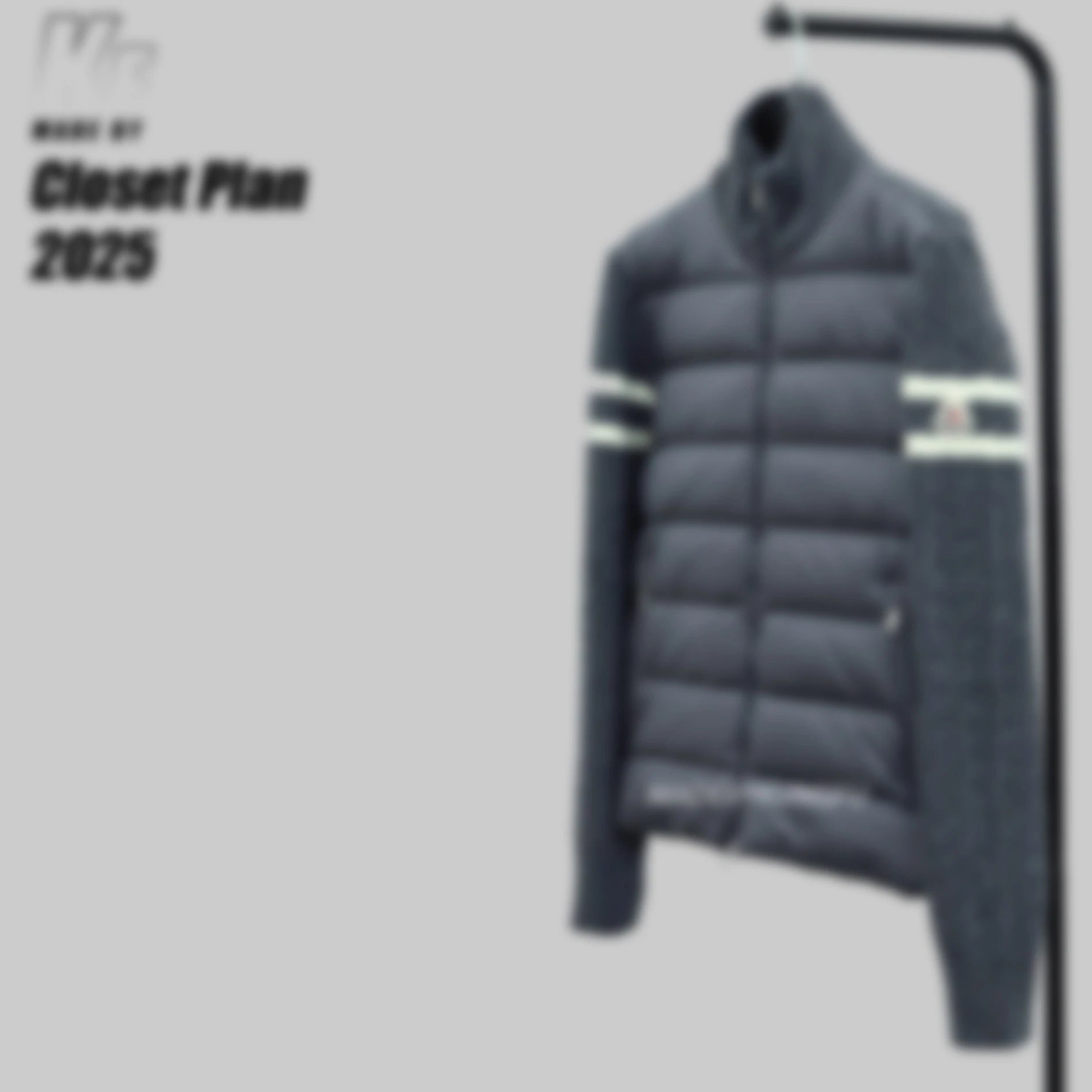 Mon Padded Corduroy Cardigan grey