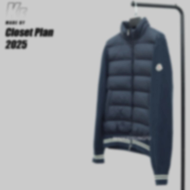 【150G goose down】Mon Padded Corduroy Wool Cardigan（569¥）