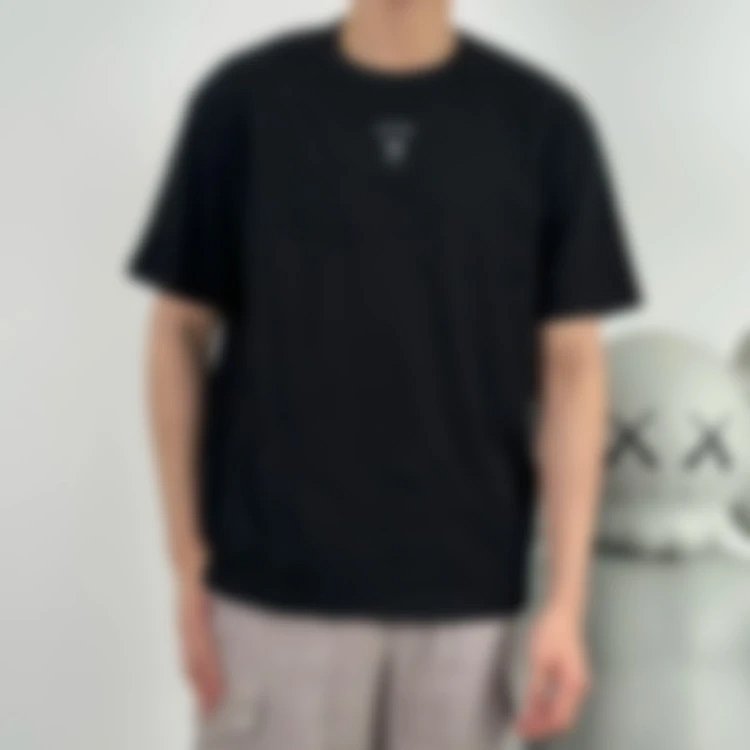 P169 Item ID 9038 CE Embroidery Density 99 Restoration Logo Embroidery Round Neck Hoodie Loose Short